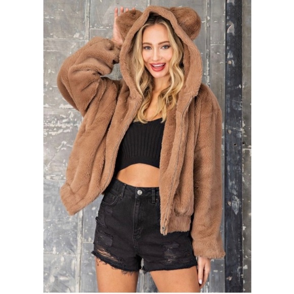 NEW! So Soft Teddy Hooded Jacket! - Picture 6 of 12